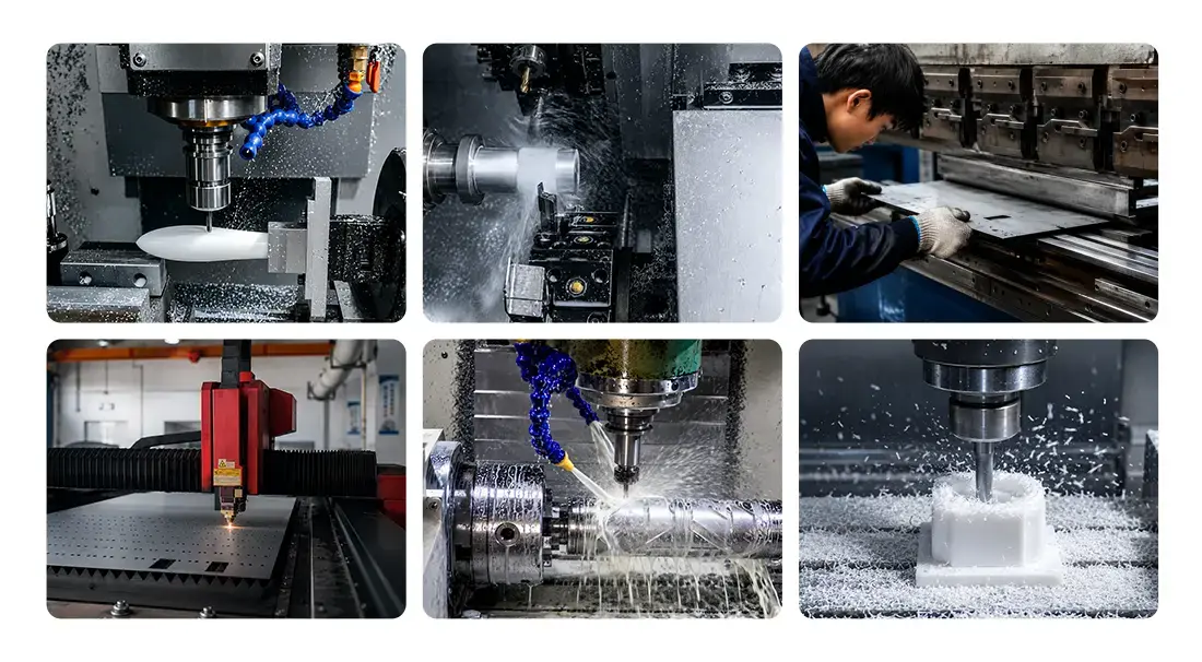 Aluminum Bead Blasting CNC