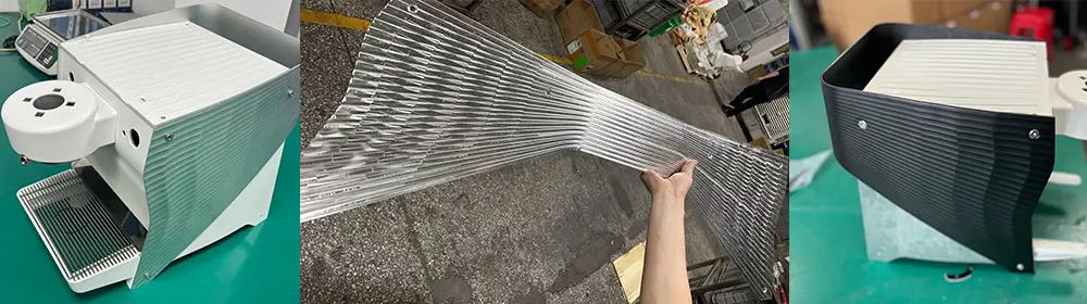 Wing” aluminum housing project Wing” aluminum housing project