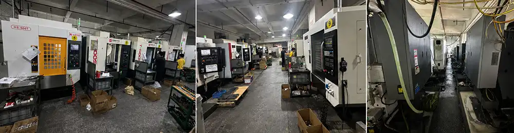 precision cnc machining factory