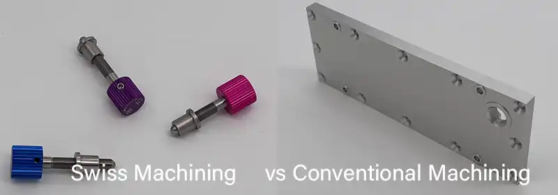 Swiss Machining vs Conventional Machining Swiss Machining vs Conventional Machining