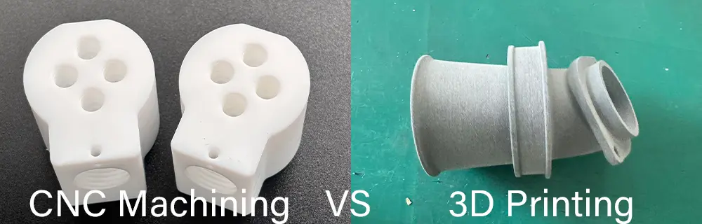 CNC Machining vs 3D Printing