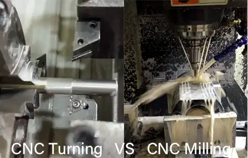 CNC Turning VS CNC Milling CNC Turning VS CNC Milling