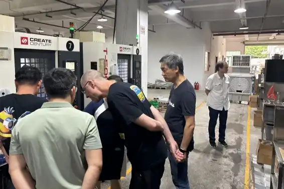 Decent Espresso Visits Our CNC Machining Factory for Precision Coffee Machine Components